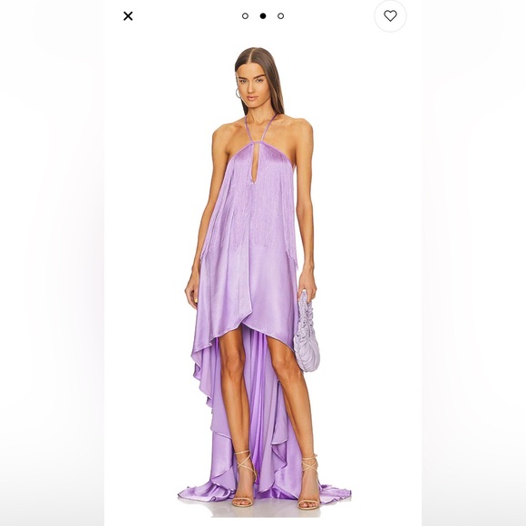 Worn once for 2 hours! Michael Costello, gorgeous and has a bustle if needed - Picture 2 of 4